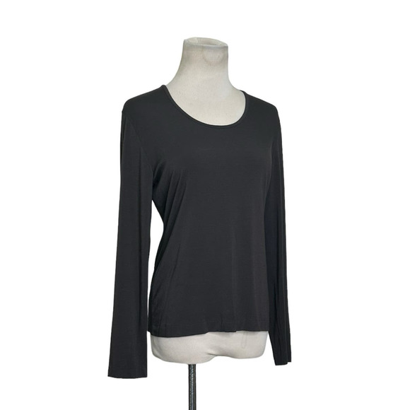 Vestimenta brown chocolate long sleeves fitted top size 44 - US M - Picture 6 of 9